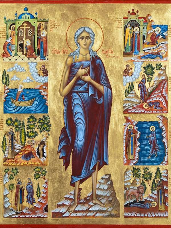 5º Domingo de la Gran y santa cuaresma. Santa María de&nbsp;Egipto